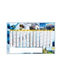 INTENSE 2026 - MAXI 650 x 405 mm - LEGER 400G - DOS CUISINE - SANS MARQUAGE - 1 TROU EN TETE