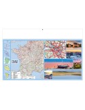 INTENSE 2026 - MAXI 650 x 405 mm - LEGER 400G - DOS CUISINE - SANS MARQUAGE - 1 TROU EN TETE goodies publicitaire événementiel