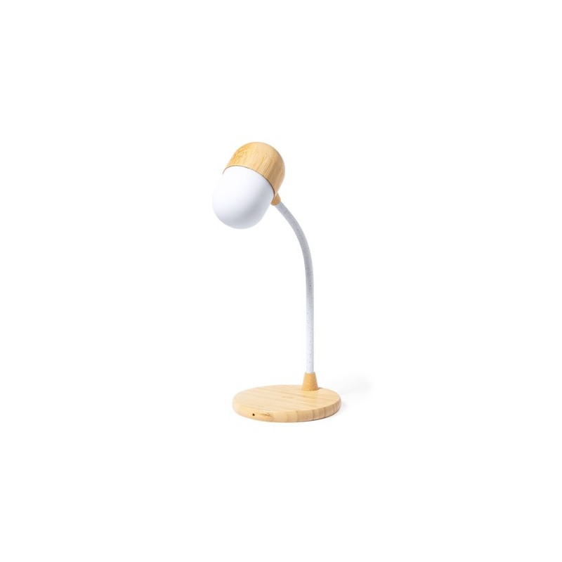 Lampe Personnalisée Multifonction Lars - Objets Publicitaires Matières : bambou goodies publicitaire événementiel