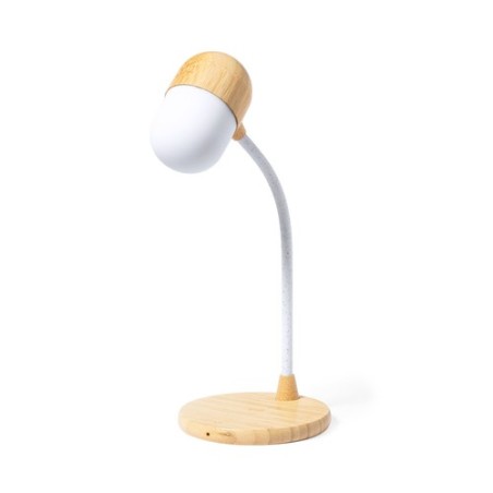 Lampe Personnalisée Multifonction Lars - Objets Publicitaires Matières : bambou goodies publicitaire événementiel