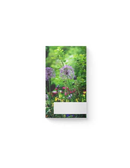 AGENDA ECO POCHE 2026 - THEME JARDIN-1 - 95 x 165 mm - QUINZAINIER 64 PAGES - COUVERTURE 380g QUADRI PAGES 1 ET 4 - PELLICULAGE 