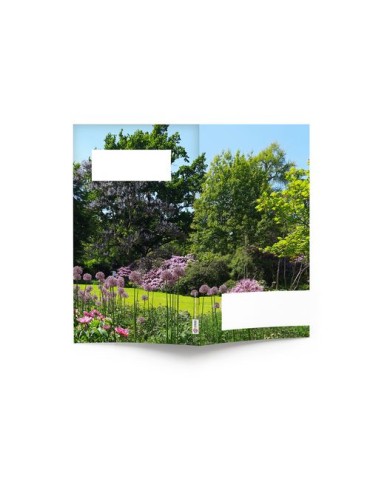 AGENDA ECO POCHE 2026 - THEME JARDIN-1 - 95 x 165 mm - QUINZAINIER 64 PAGES - COUVERTURE 380g QUADRI PAGES 1 ET 4 - PELLICULAGE  2