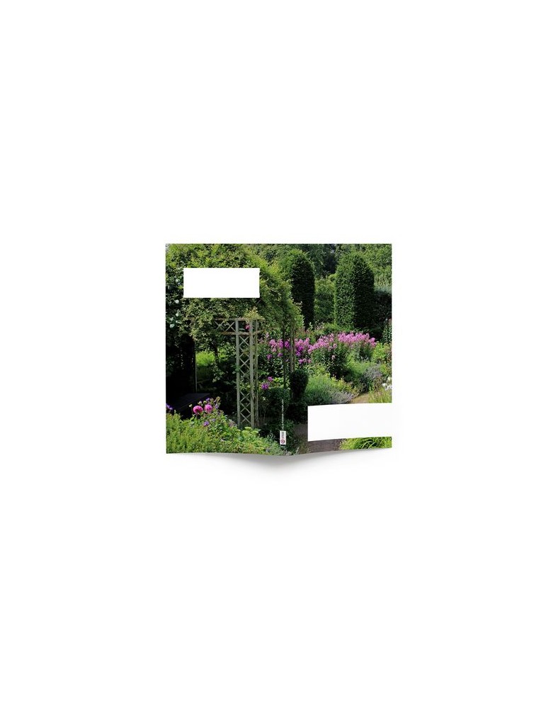 AGENDA ECO POCHE 2026 - THEME JARDIN-1 - 95 x 165 mm - QUINZAINIER 64 PAGES - COUVERTURE 380g QUADRI PAGES 1 ET 4 - PELLICULAGE 