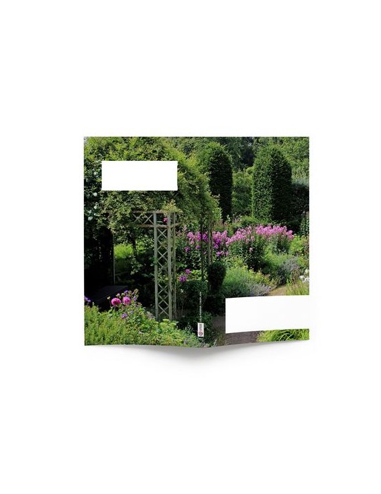 AGENDA ECO POCHE 2026 - THEME JARDIN-1 - 95 x 165 mm - QUINZAINIER 64 PAGES - COUVERTURE 380g QUADRI PAGES 1 ET 4 - PELLICULAGE 