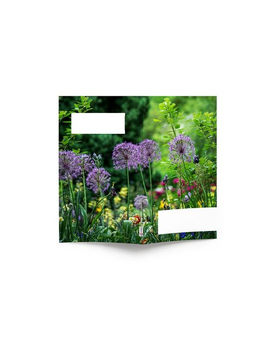 AGENDA ECO POCHE 2026 - THEME JARDIN-1 - 95 x 165 mm - QUINZAINIER 64 PAGES - COUVERTURE 380g QUADRI PAGES 1 ET 4 - PELLICULAGE 