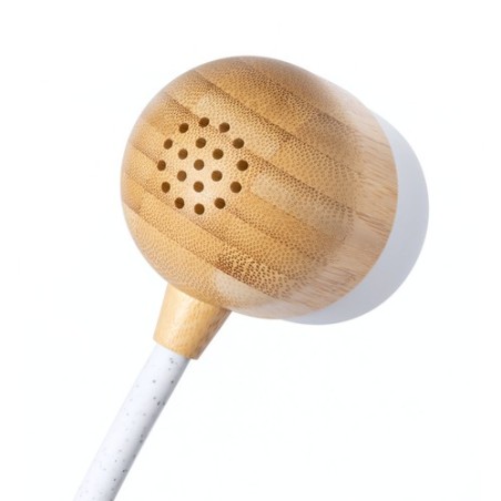 Lampe Personnalisée Multifonction Lars - Objets Publicitaires Matières : bambou goodies personnalisé en stock