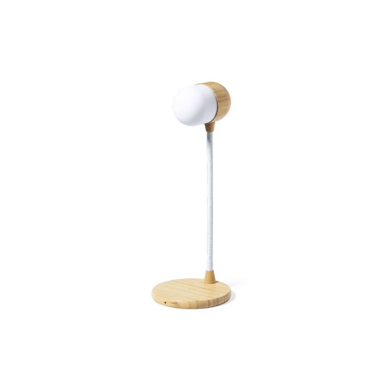 Lampe Personnalisée Multifonction Lars - Objets Publicitaires Matières : bambou personnalisation sur mesure