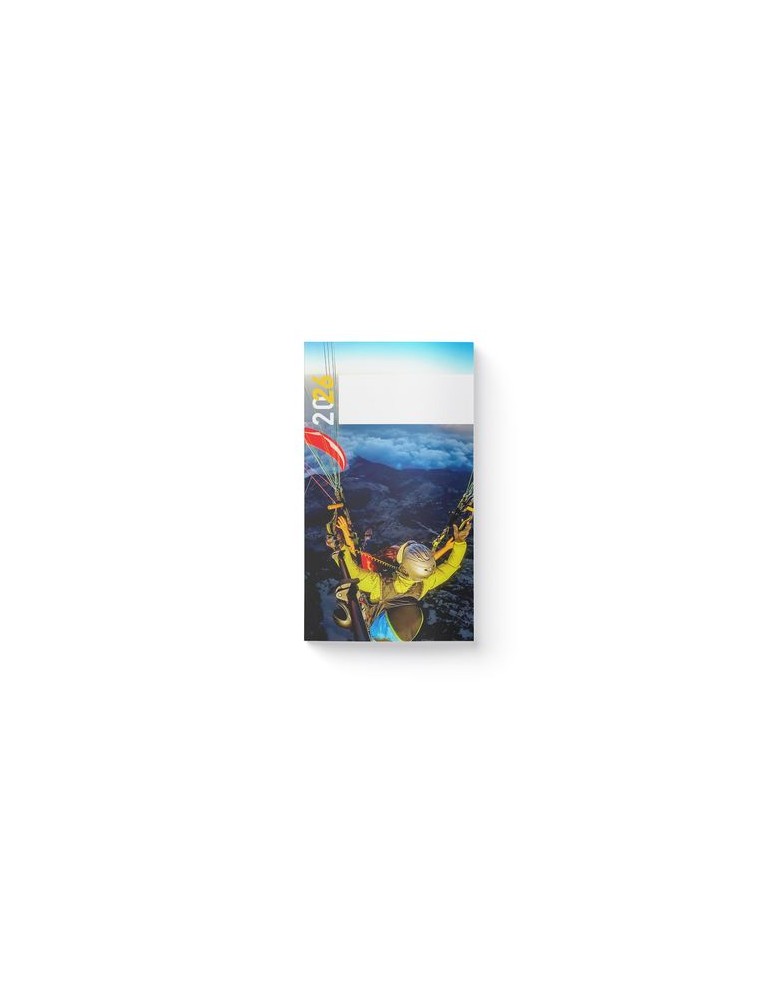 AGENDA ECO POCHE 2026 - THEME EXTREME-1 - 95 x 165 mm - QUINZAINIER 64 PAGES - COUVERTURE 380g QUADRI PAGES 1 ET 4 - PELLICULAGE