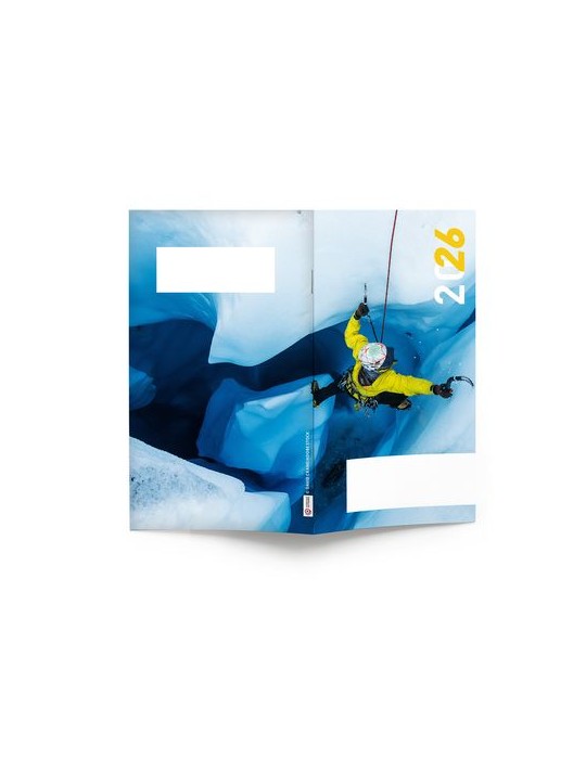 AGENDA ECO POCHE 2026 - THEME EXTREME-1 - 95 x 165 mm - QUINZAINIER 64 PAGES - COUVERTURE 380g QUADRI PAGES 1 ET 4 - PELLICULAGE