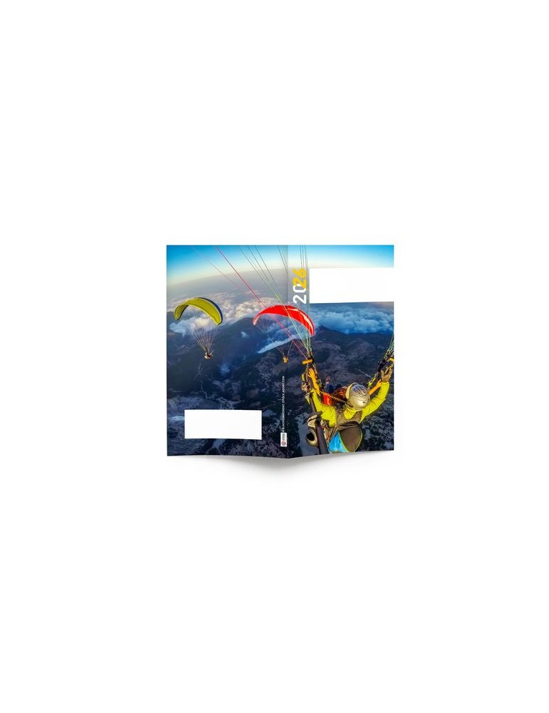 AGENDA ECO POCHE 2026 - THEME EXTREME-1 - 95 x 165 mm - QUINZAINIER 64 PAGES - COUVERTURE 380g QUADRI PAGES 1 ET 4 - PELLICULAGE
