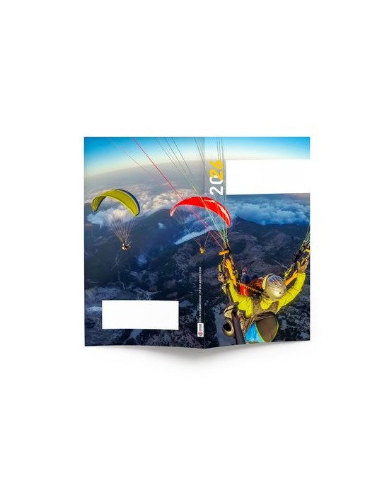 AGENDA ECO POCHE 2026 - THEME EXTREME-1 - 95 x 165 mm - QUINZAINIER 64 PAGES - COUVERTURE 380g QUADRI PAGES 1 ET 4 - PELLICULAGE