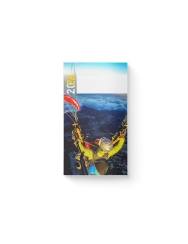 AGENDA ECO POCHE 2026 - THEME EXTREME-1 - 95 x 165 mm - QUINZAINIER 64 PAGES - COUVERTURE 380g QUADRI PAGES 1 ET 4 - PELLICULAGE 2