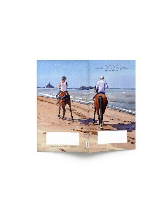 AGENDA ECO POCHE 2026 - THEME BLEU DE MER-1 - 95 x 165 mm - QUINZAINIER 64 PAGES - COUVERTURE 380g QUADRI PAGES 1 ET 4 - PELLICU