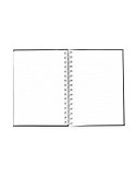 CARNETS SPIRALE COUVERTURE RIGIDE - MAXI 215 x 305 mm - COUVERTURE QUADRI RECTO 1 ET 4 - PELLICULAGE MAT RECTO SEUL 1 ET 4 - BLO