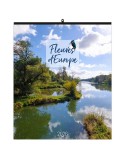 FLEUVES D'EUROPE 2026 - SMALL 330 x 400 mm - MARQUAGE 1 COULEUR - RELIURE BAGUETTE goodies publicitaire événementiel