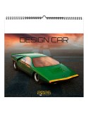 DESIGN CAR 2026 - SMALL 330 x 330 mm - MARQUAGE 1 COULEUR - RELIURE BAGUETTE goodies publicitaire événementiel