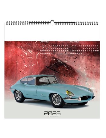 DESIGN CAR 2026 - SMALL 330 x 330 mm - MARQUAGE 1 COULEUR - RELIURE BAGUETTE personnalisation rapide en France