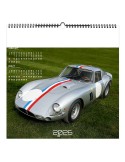 DESIGN CAR 2026 - SMALL 330 x 330 mm - MARQUAGE 1 COULEUR - RELIURE BAGUETTE objet publicitaire robuste