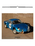 DESIGN CAR 2026 - SMALL 330 x 330 mm - MARQUAGE 1 COULEUR - RELIURE BAGUETTE objet promo petit budget