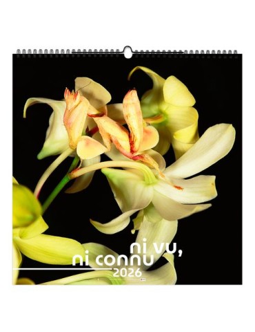 NI VU, NI CONNU 2026 - SMALL 330 x 330 mm - MARQUAGE 1 COULEUR - RELIURE BAGUETTE