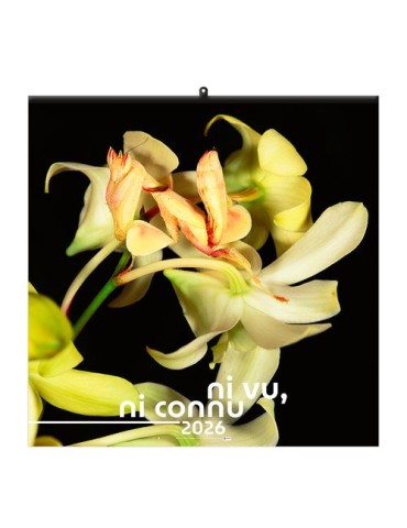 NI VU, NI CONNU 2026 - SMALL 330 x 330 mm - MARQUAGE 1 COULEUR - RELIURE BAGUETTE goodies publicitaire événementiel