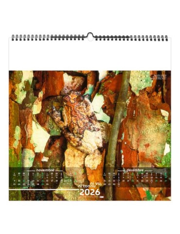 NI VU, NI CONNU 2026 - SMALL 330 x 330 mm - MARQUAGE 1 COULEUR - RELIURE BAGUETTE objet promo petit budget