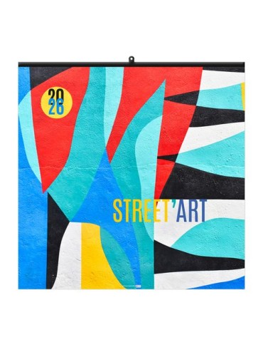 STREET ART 2026 - SMALL 330 x 330 mm - MARQUAGE 1 COULEUR - RELIURE BAGUETTE goodies publicitaire événementiel