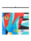 STREET ART 2026 - SMALL 330 x 330 mm - MARQUAGE 1 COULEUR - RELIURE BAGUETTE objet promotionnel éco-responsable