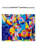 STREET ART 2026 - SMALL 330 x 330 mm - MARQUAGE 1 COULEUR - RELIURE BAGUETTE cadeau client original