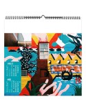 STREET ART 2026 - SMALL 330 x 330 mm - MARQUAGE 1 COULEUR - RELIURE BAGUETTE objet publicitaire robuste