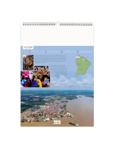 GUYANE 2026 - MARQUAGE 1 COULEUR cadeau entreprise pas cher