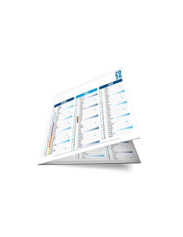 ORIGAMI CARRE BLEU 2026 - CC REMBORDE - MARQUAGE 1 COULEUR - IDENTIQUE RECTO VERSO 2