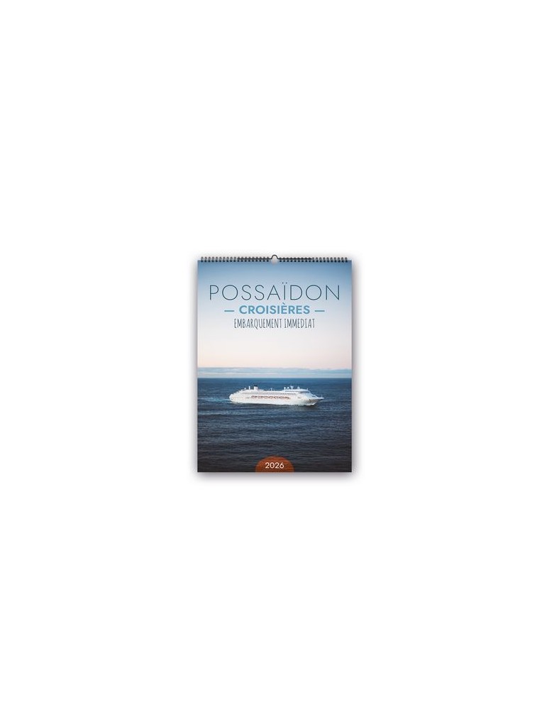 ILLUSTRE CREATION 2026 - 12 FEUILLETS FORMAT 300x420mm - IMPRESSION QUADRI RECTO SUR PAPIER 170GrCB - RELIURE SPIRALE BLANCHE - 