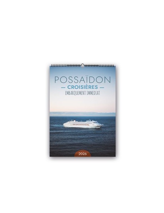 ILLUSTRE CREATION 2026 - 12 FEUILLETS FORMAT 300x420mm - IMPRESSION QUADRI RECTO SUR PAPIER 170GrCB - RELIURE SPIRALE BLANCHE - 