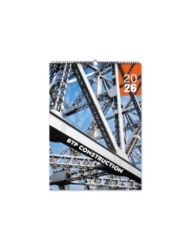 ILLUSTRE CREATION 2026 - 12 FEUILLETS FORMAT 300x420mm - IMPRESSION QUADRI RECTO SUR PAPIER 170GrCB - RELIURE SPIRALE BLANCHE - 