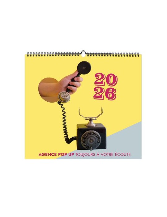 ILLUSTRE CREATION 2026 - 12 FEUILLETS FORMAT 300x420mm - IMPRESSION QUADRI RECTO SUR PAPIER 170GrCB - RELIURE SPIRALE BLANCHE - 