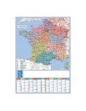 PLANNING REGIONS 2026 - XXL 500X700 MM LEGER 400G - RECTO SEUL - SANS MARQUAGE