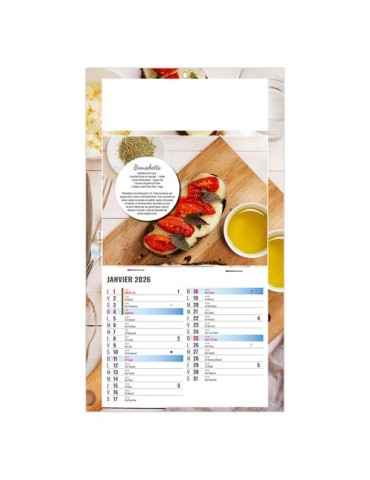 PLAQUE 1 VUE NICOLAS 2026 - DOS CARTON - BLOC B2 - SANS MARQUAGE