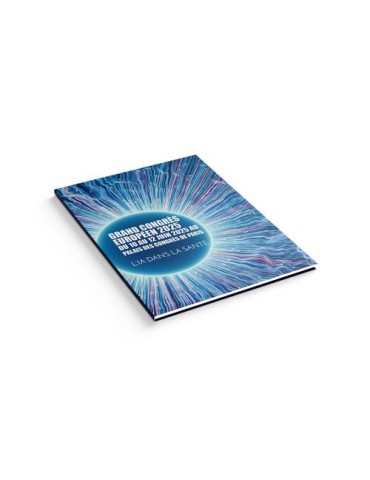 BLOC SEMINAIRE MAXI 220X325 MM - COUVERTURE 380g SANS PELLICULAGE - BLOC INTERIEUR 30F SANS IMPRESSION 80g OFFSET 2