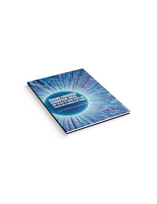 BLOC SEMINAIRE MAXI 220X325 MM - COUVERTURE 380g SANS PELLICULAGE - BLOC INTERIEUR 30F SANS IMPRESSION 80g OFFSET