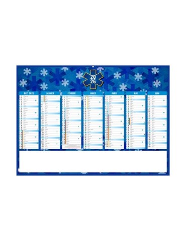 MATTHIEU 2026 - MIDI 430 x 335 mm - LEGER 400G - SANS MARQUAGE - 1 TROU EN TETE livraison express 24h 48h