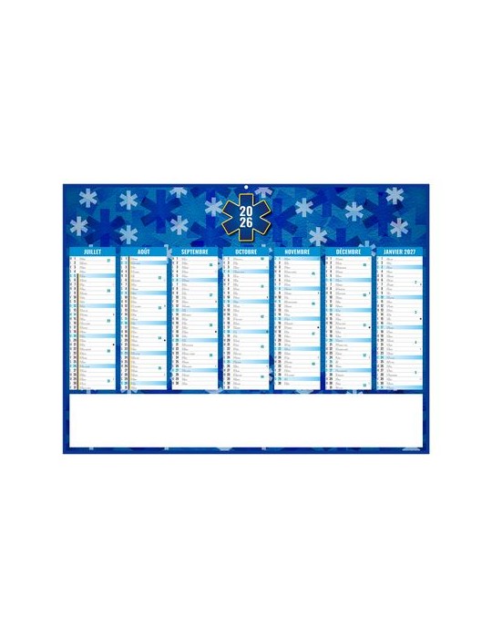 MATTHIEU 2026 - MIDI 430 x 335 mm - LEGER 400G - SANS MARQUAGE - 1 TROU EN TETE