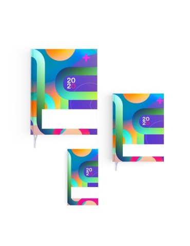 AGENDA EMBOITE ACTUEL 2026 - MINI 90 x 165 mm - SANS MARQUAGE