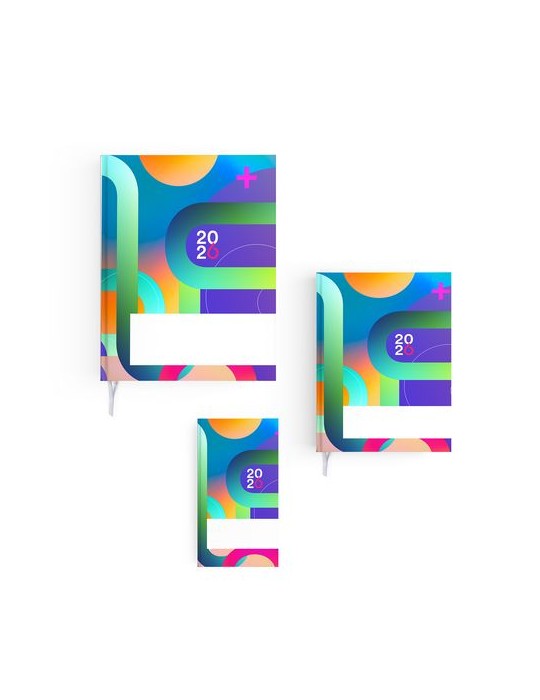 AGENDA EMBOITE ACTUEL 2026 - MINI 90 x 165 mm - SANS MARQUAGE