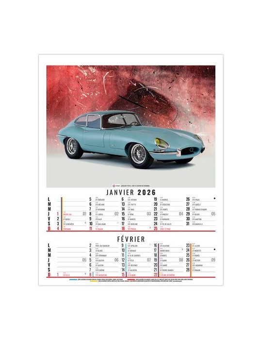 GILLES 2026 - 6 FEUILLETS - BLOC SEUL SANS MARQUAGE