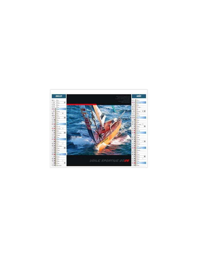 2EN1 - MARIN 2026 - XXL 474 x 700 mm - MARQUAGE 1 COULEUR