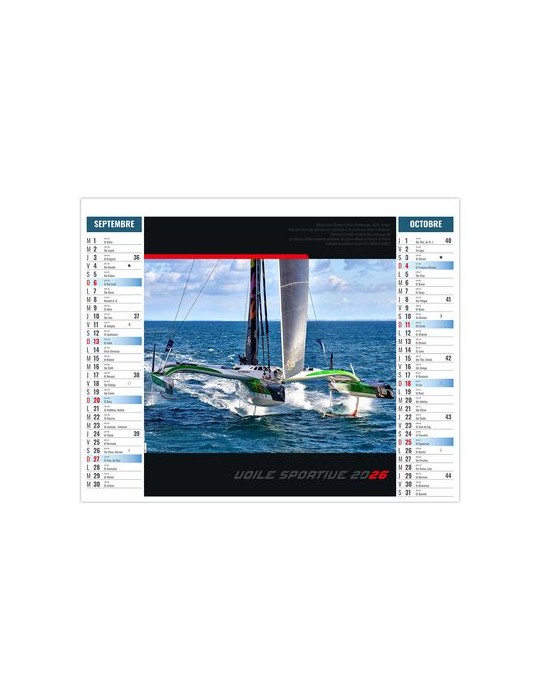 2EN1 - MARIN 2026 - XXL 474 x 700 mm - MARQUAGE 1 COULEUR