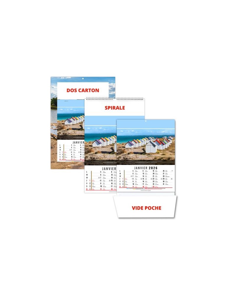 CELINE 2026 - 12 FEUILLETS - BLOC SEUL SANS MARQUAGE