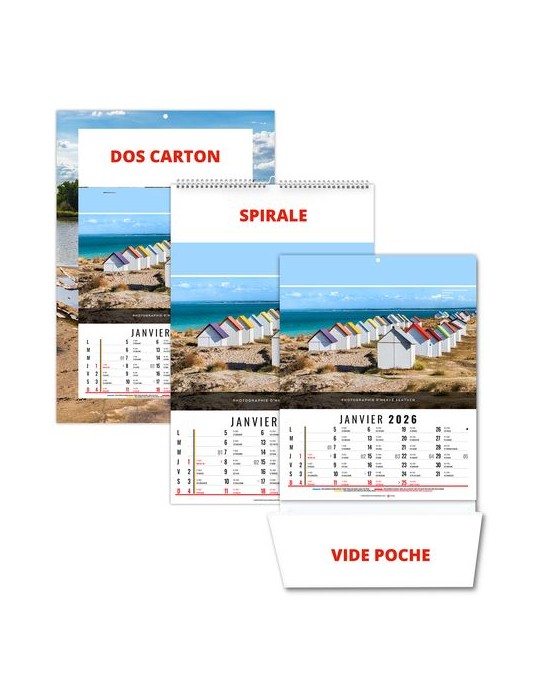 CELINE 2026 - 12 FEUILLETS - BLOC SEUL SANS MARQUAGE