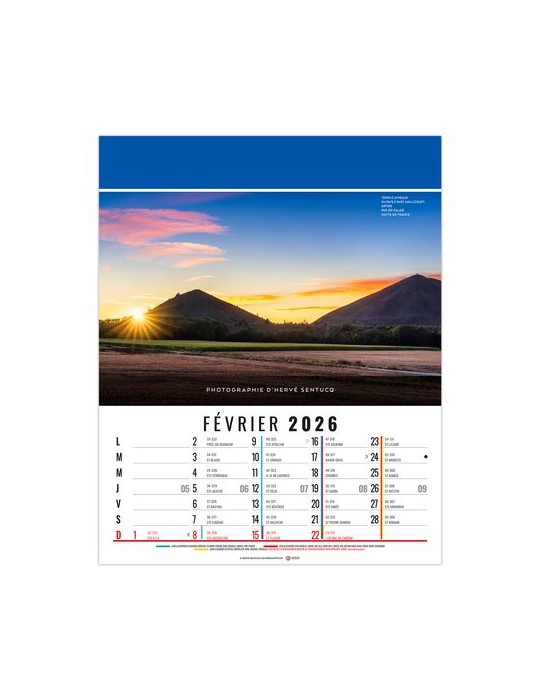 CELINE 2026 - 12 FEUILLETS - BLOC SEUL SANS MARQUAGE